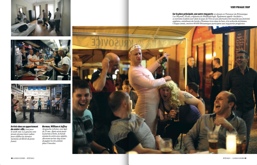 "Very Prague Trip," Long Cours, Summer 2013, p. 88-89.